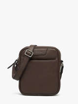 Leather Flandres Crossbody Bag Etrier Brown flandres EFLA729M
