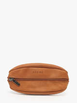 Coin Purse Oil Leather Etrier Brown oil EOIL041