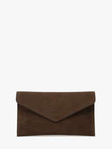 Medium Leather Paddock Clutch Bag Etrier Brown paddock TLOS1670