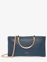 Handbag Tradition Leather Etrier Blue tradition ETRA052M