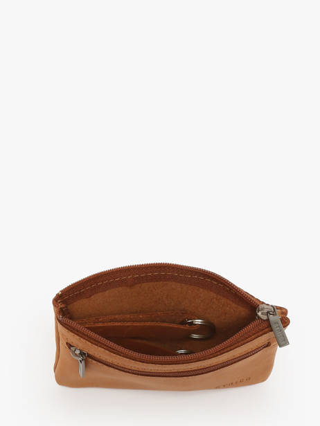 Porte-monnaie Oil Cuir Etrier Marron oil EOIL612 vue secondaire 1