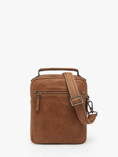 Sac Bandoulière Spider Cuir Etrier Marron spider ESPI732M vue secondaire 4