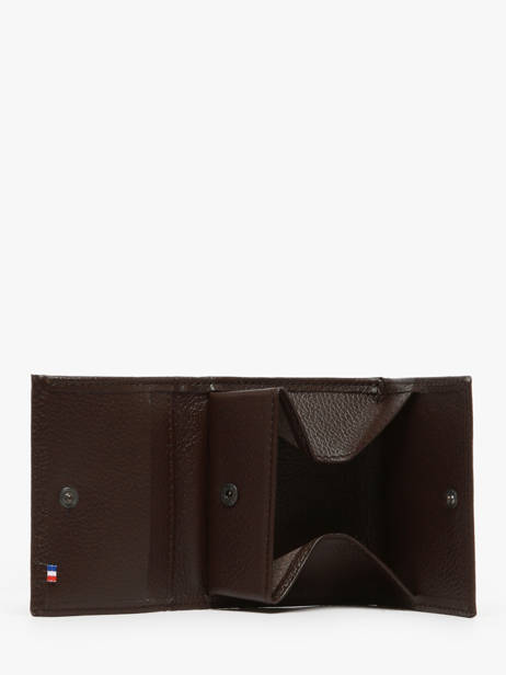 Porte-monnaie Madras Cuir Etrier Marron madras EMAD097 vue secondaire 1